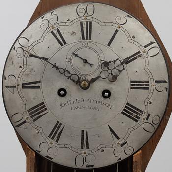 Golvur,  av Johan Fredrik Adamsson (.1729-1789 mästare i Karlskona 1758) Rokoko,