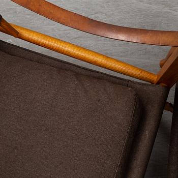 A pair of 'Safari' easy chairs by Kaare Klint.