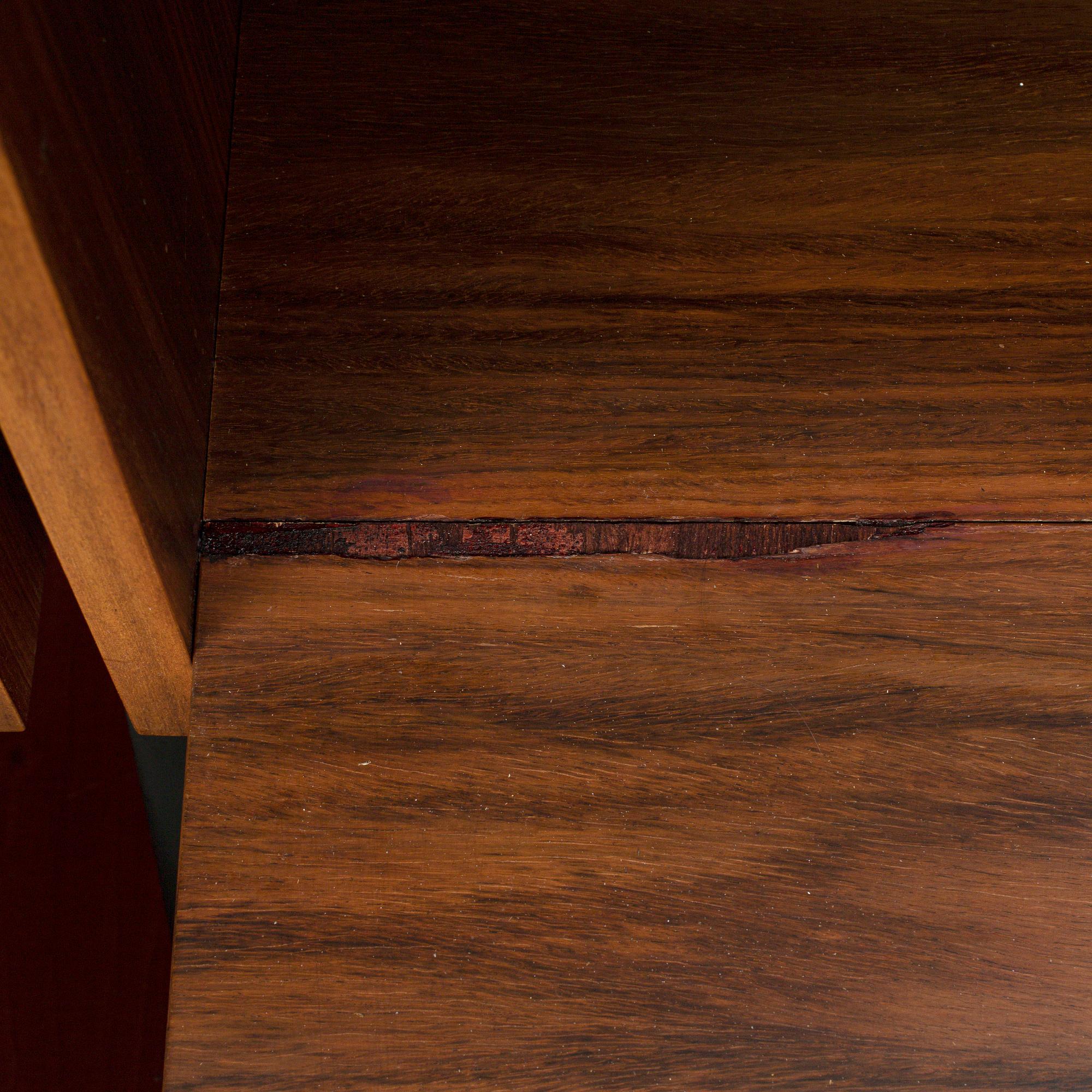 A 1950s-60s bookshelf.