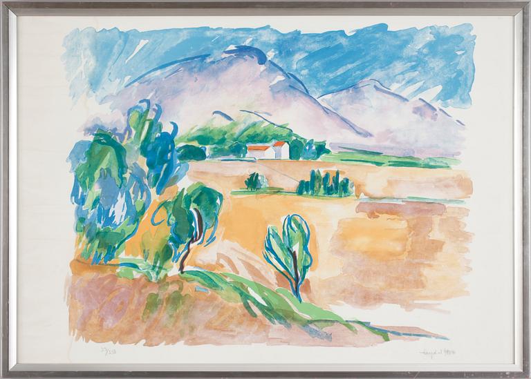 LEOPOLD FARE, litografi. 27/250, sign.