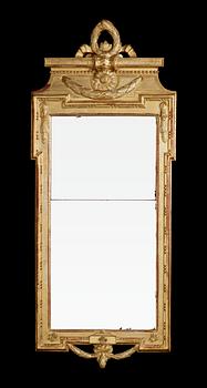 A Gustavian mirror by N. Meunier.