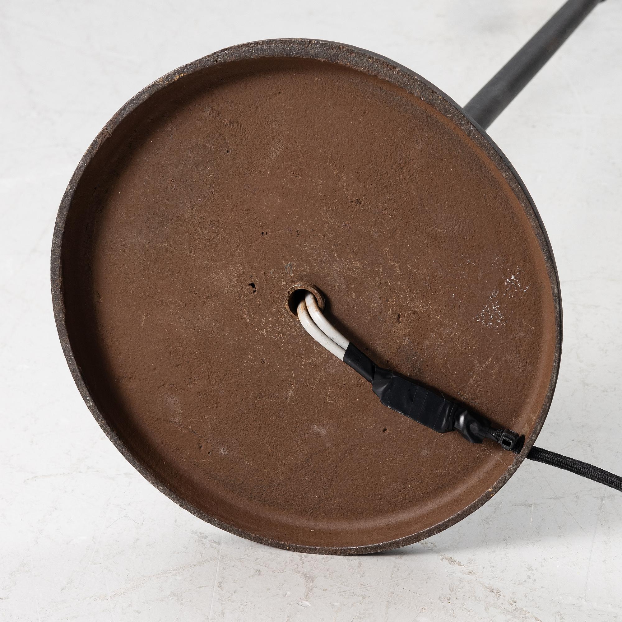 Bjerkås, a floor lamp model "1264", Gothenburg, 1940s.