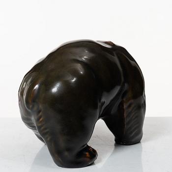 Figurin, stengods, Royal Copenhagen, Danmark.