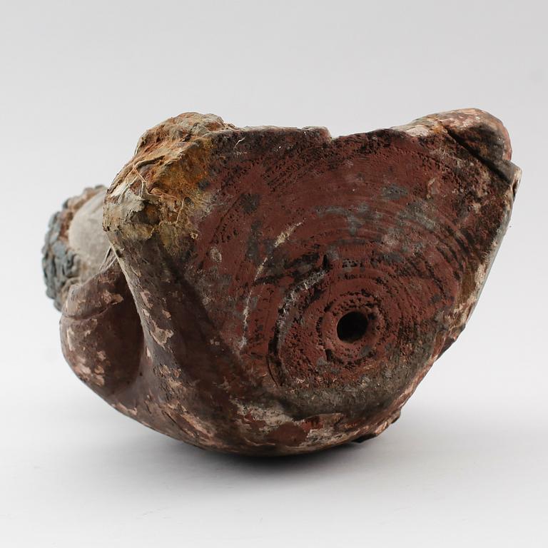 FIGUR, trä, Buddha, 1900-tal.