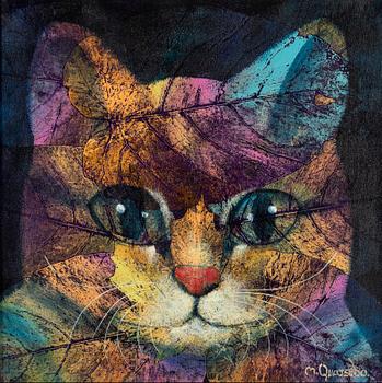 Michael Qvarsebo, acrylic on canvas, signed.