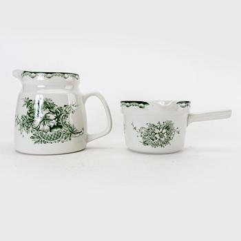 Servis "Grön Anna" 96 dlr porslin, Rörstrand, 1900-talets senare del.