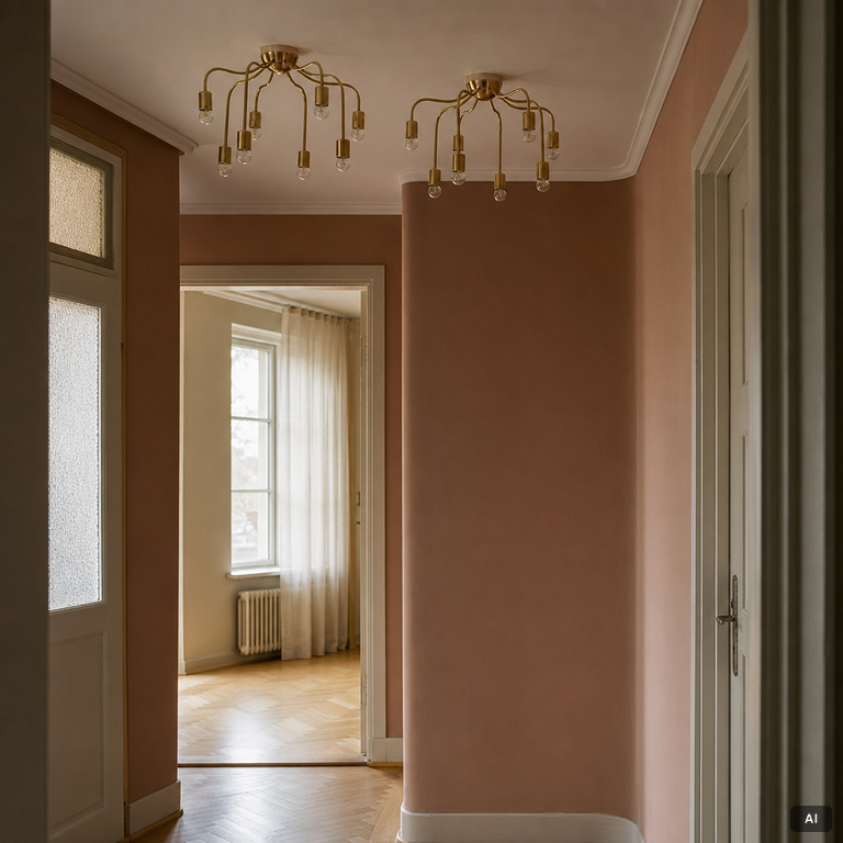 Josef Frank, Ceiling lamps, a pair, model 2358, Svenskt Tenn.