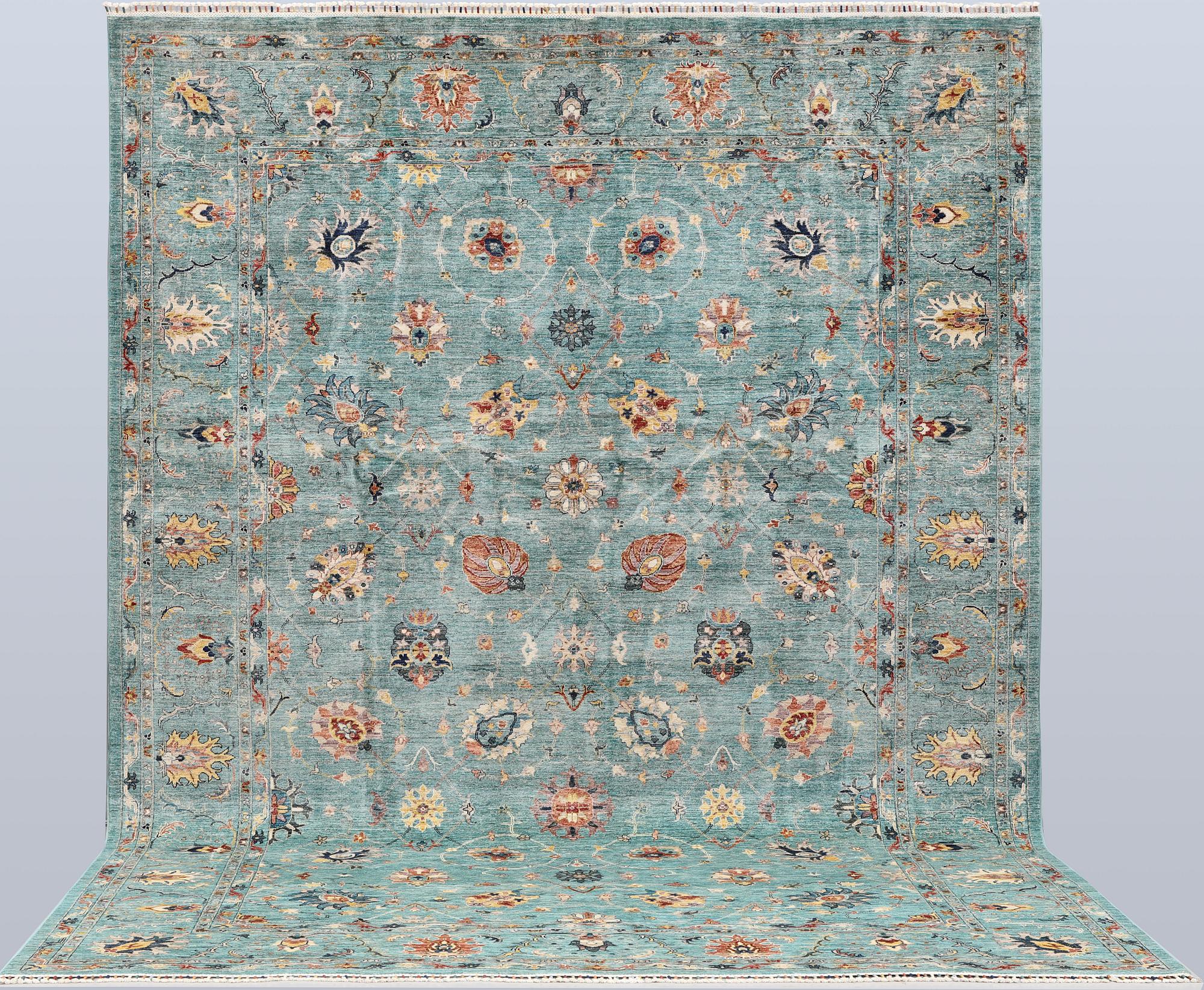 A carpet, Ziegler design, approx. 370 x 277 cm.