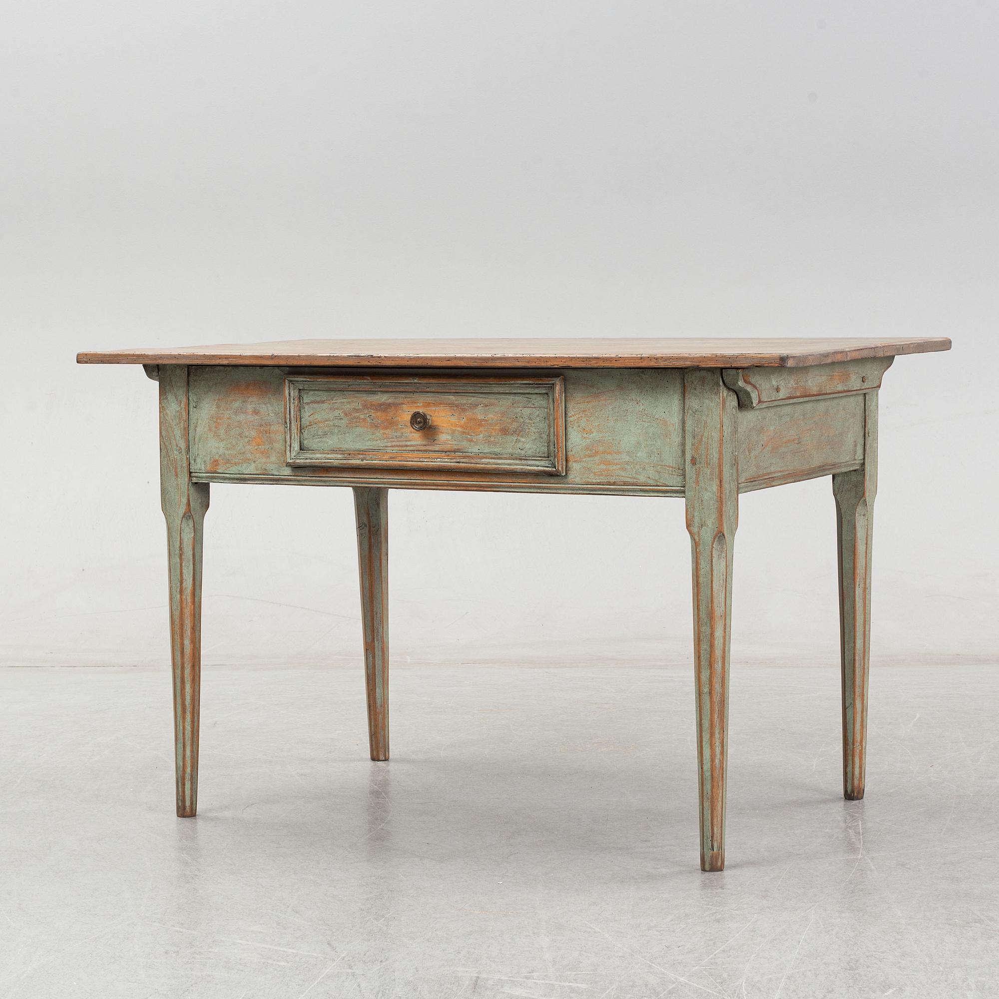 Mössbord, 1800-tal.