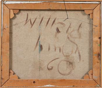 WILLARD LIND, olja på duk, sign.