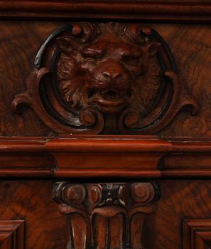 BOKSKÅP, 1800-talets andra hälft.