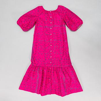 Marimekko, "Rakkauskirje" dress, print "Tarha", by Annika Rimala, 1963.