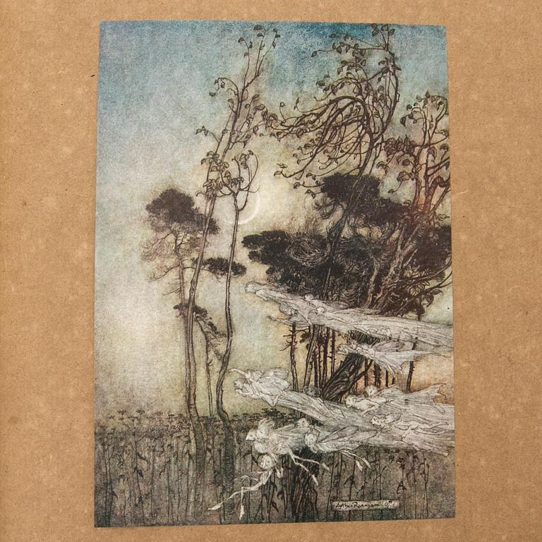 Arthur Rackham, book, “A Midnight's Dream”, no. 632/1000, 1908.