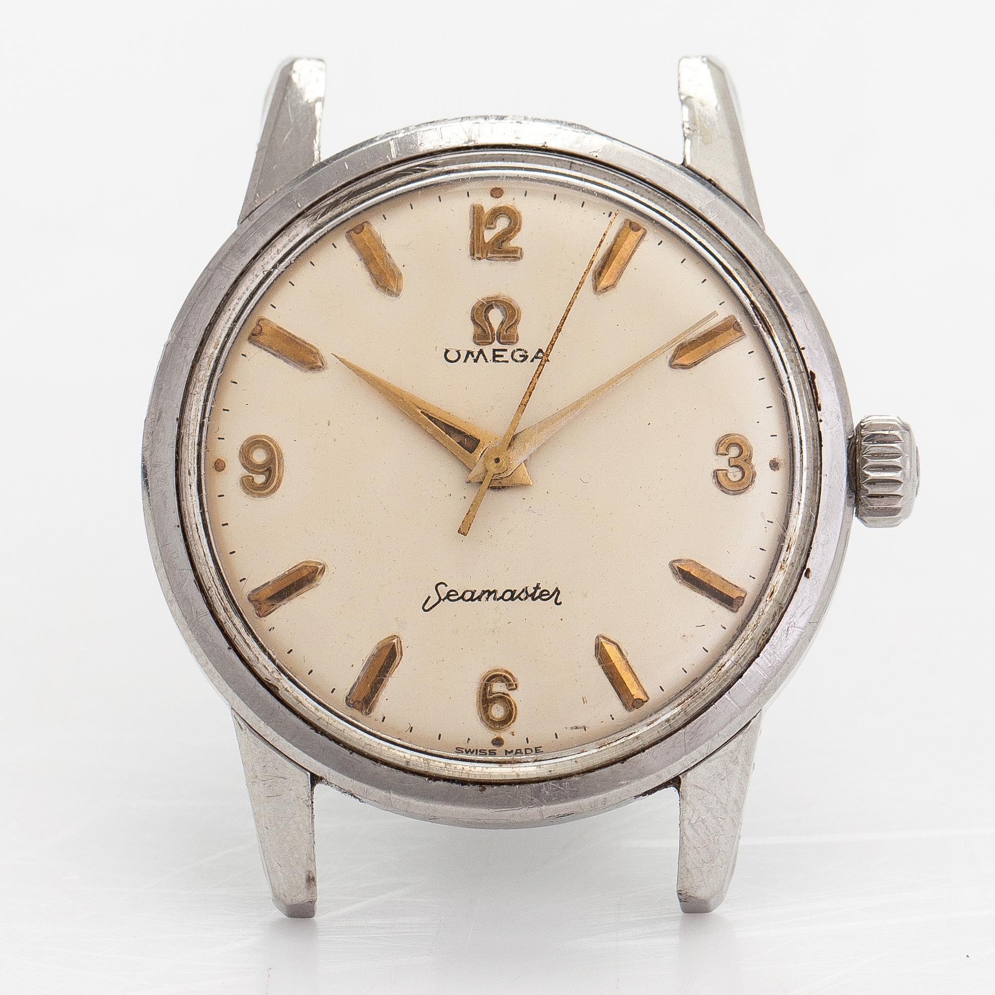 Omega, Seamaster, wristwatch, 35 mm.