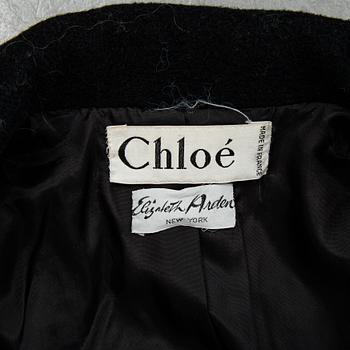 Chloé, kappa, omkring storlek XS.