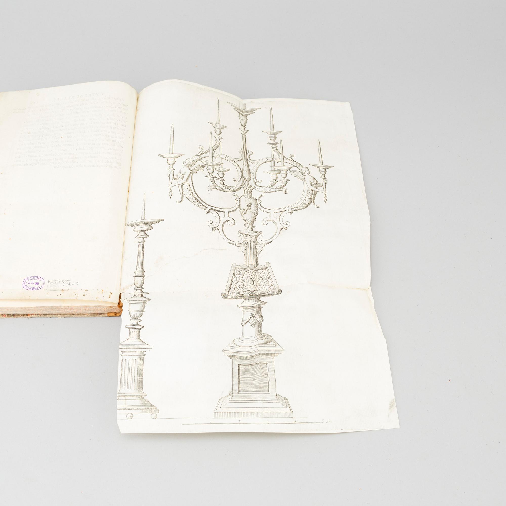 BOK. Med 9 stycken graverade planscher, 1681.