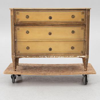 Byrå, gustaviansk stil, 1800-talets andra hälft.