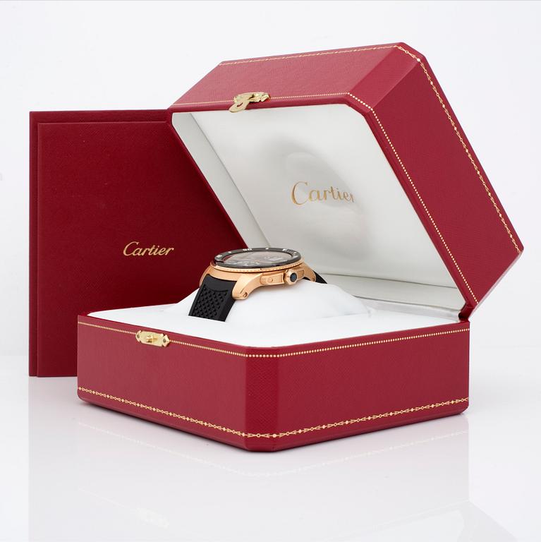 CARTIER, Calibre de Cartier Diver, (300m/1000ft), wristwatch, 42 mm,
