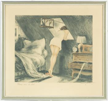 Louis Icart, "Paris sous les toits".