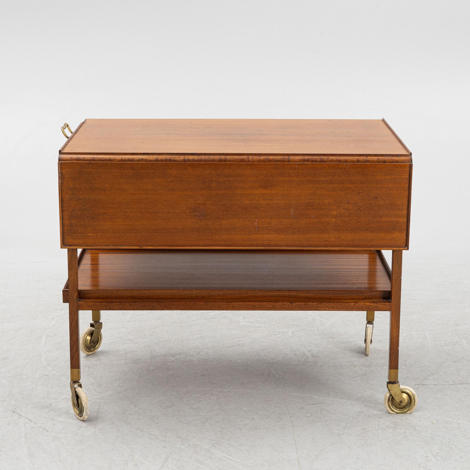 Josef Frank, serveringsvagn, modell 756, Firma Svenskt Tenn.