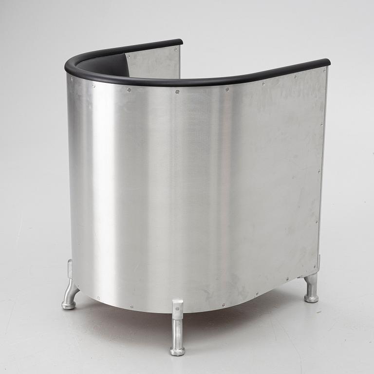 Mats Theselius, armchair, 'Aluminium', Källemo, after 1990.