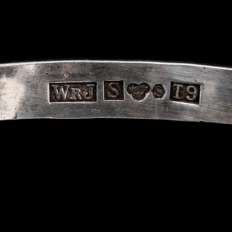 ARMBAND, silver, WRJ, Stockholm 1959.