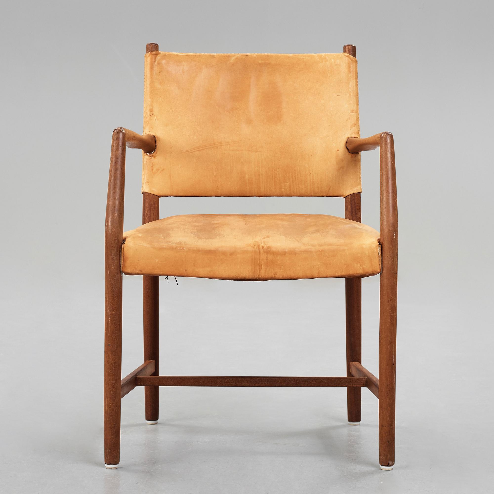 HANS J WEGNER, an armchair, Plan møbler for Jydsk tlf, Denmark 1938-41.