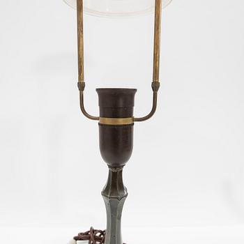 Just Andersen, bordslampa, Danmark, 1900-talets första hälft.