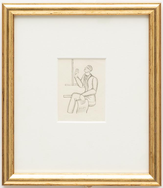 Erik Olson, Self-portrait.