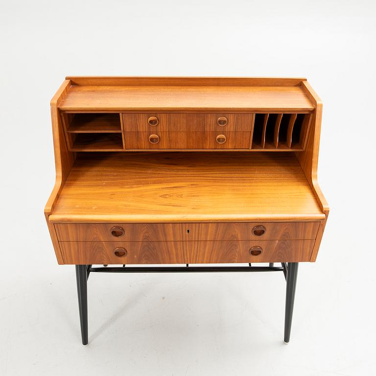 Sekretär, teak, 1960-tal.