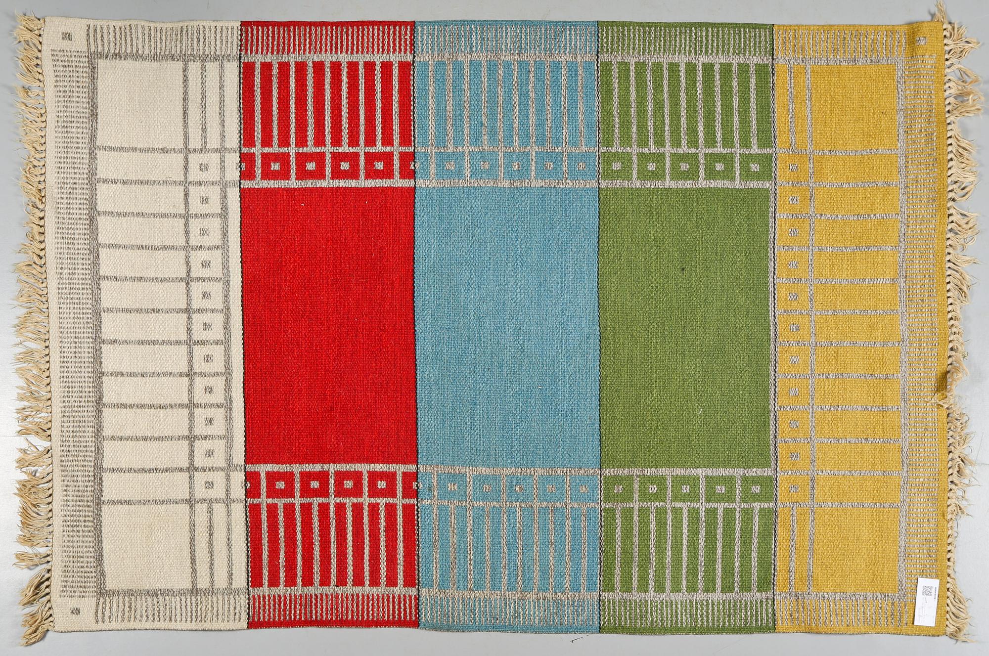 MATTA, dubbelväv, 196 x 136 cm, 1900-talets tredje kvartal,