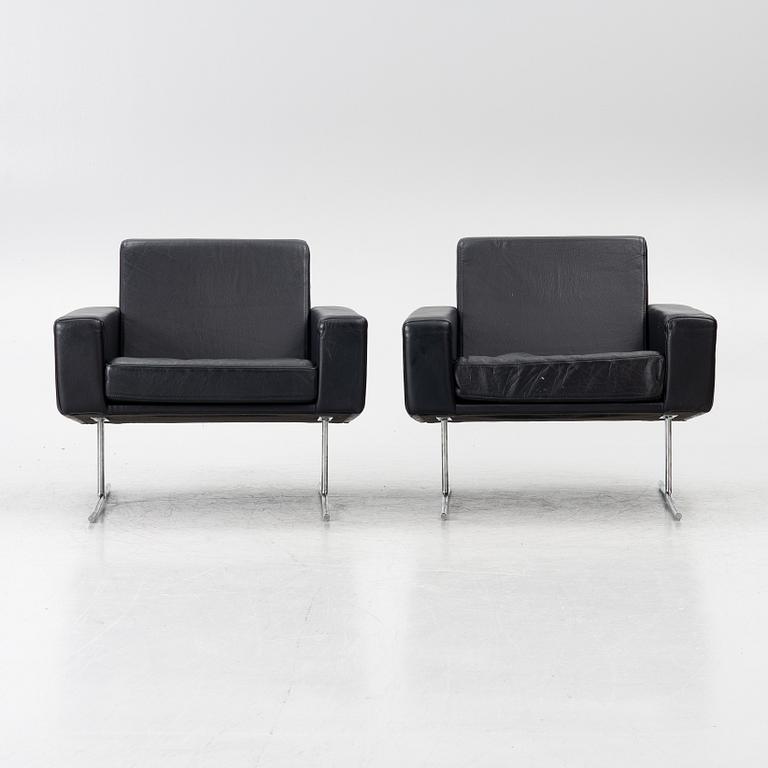 Armchairs, a pair, Danerka, Denmark.