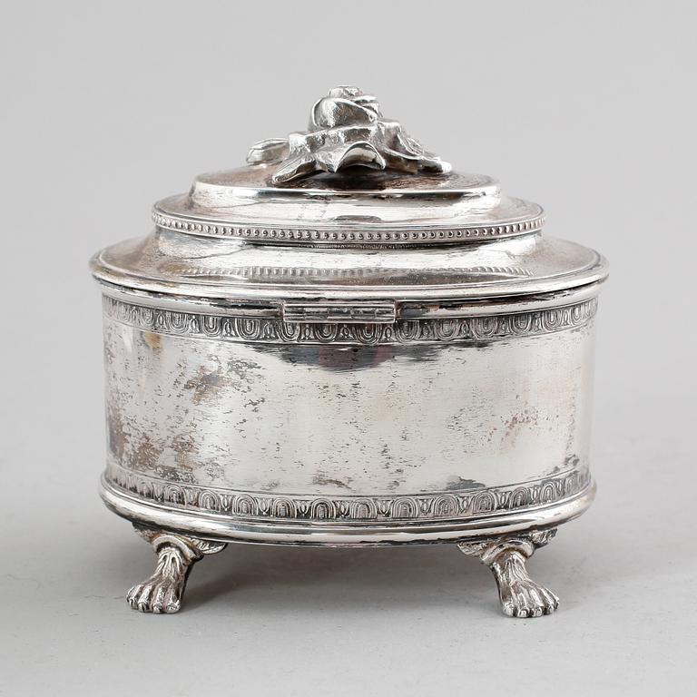 SOCKERSKRIN, silver, CFC, Stockholm 1949. Vikt ca 476 gram.