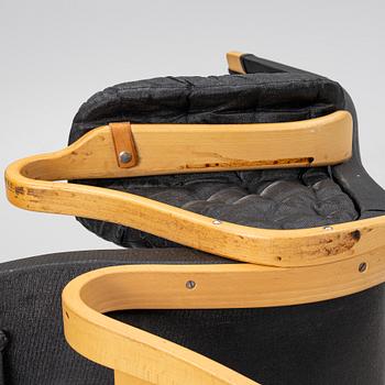 Bruno Mathsson, a 'Pernilla' armchair, Dux, Sweden, later part of the 20th century.