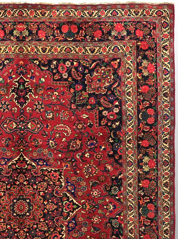 A CARPET, Mashad , signed, around 400 x 310 cm.