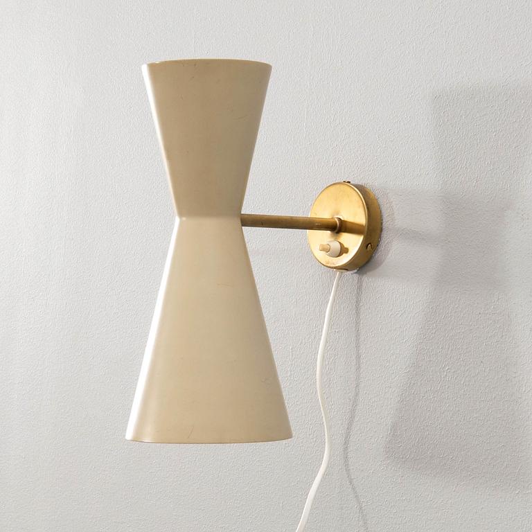 Alf Svensson, vägglampa, Bergboms, 1950/1960-tal.