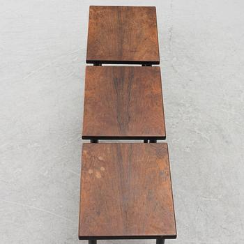 Kurt Østervig, a 4-piece nesting table, Jason, Denmark, 1950's/60's.
