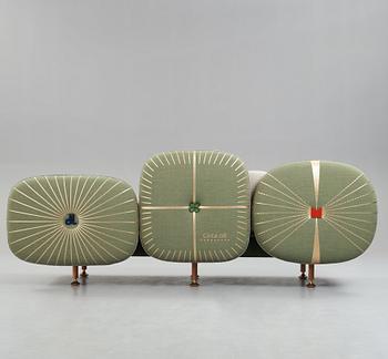 NIPA DOSHI & JONATHAN LEVIEN, a "My Beautiful Backside" sofa for Moroso, 2008.