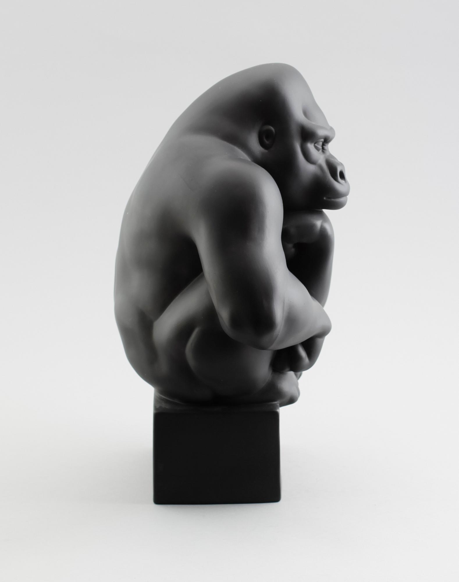 SKULPTUR, porslin, Pia Langelund, Royal Copenhagen, signerad, 1900-/2000-tal.