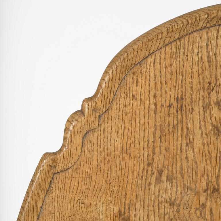 Tebord, Sverige, tidigt 1700-tal, Karolinsk Barock.