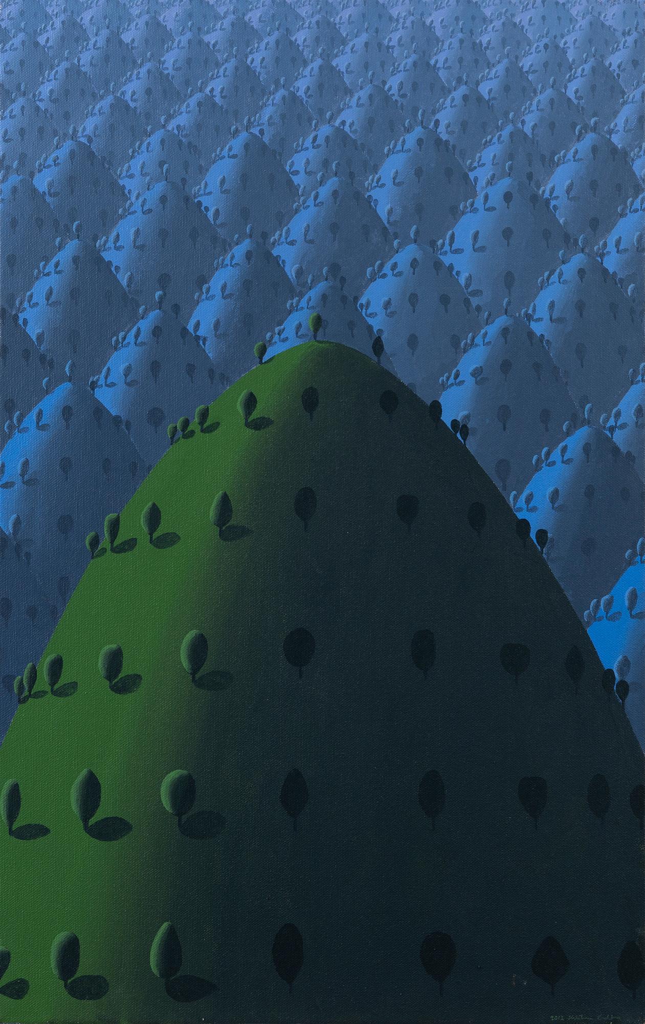 KRISTIAN KROKFORS, oil on canvas, a tergo 2012.