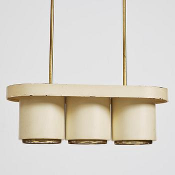 Alvar Aalto, a ceiling lamp model A 203,  Valaisinpaja Finland, 1970s.
