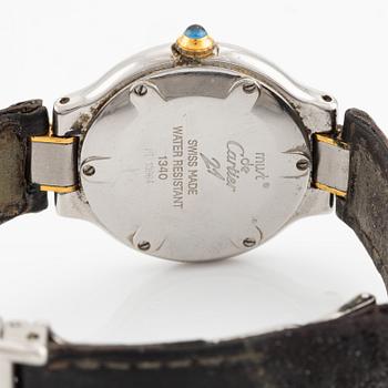 must de Cartier, Must 21, wristwatch, 28 mm.