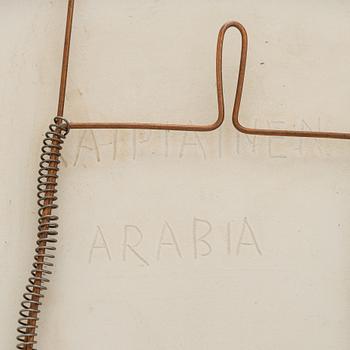 Birger Kaipiainen, A ceramic decorative dish, signed Kaipiainen Arabia.