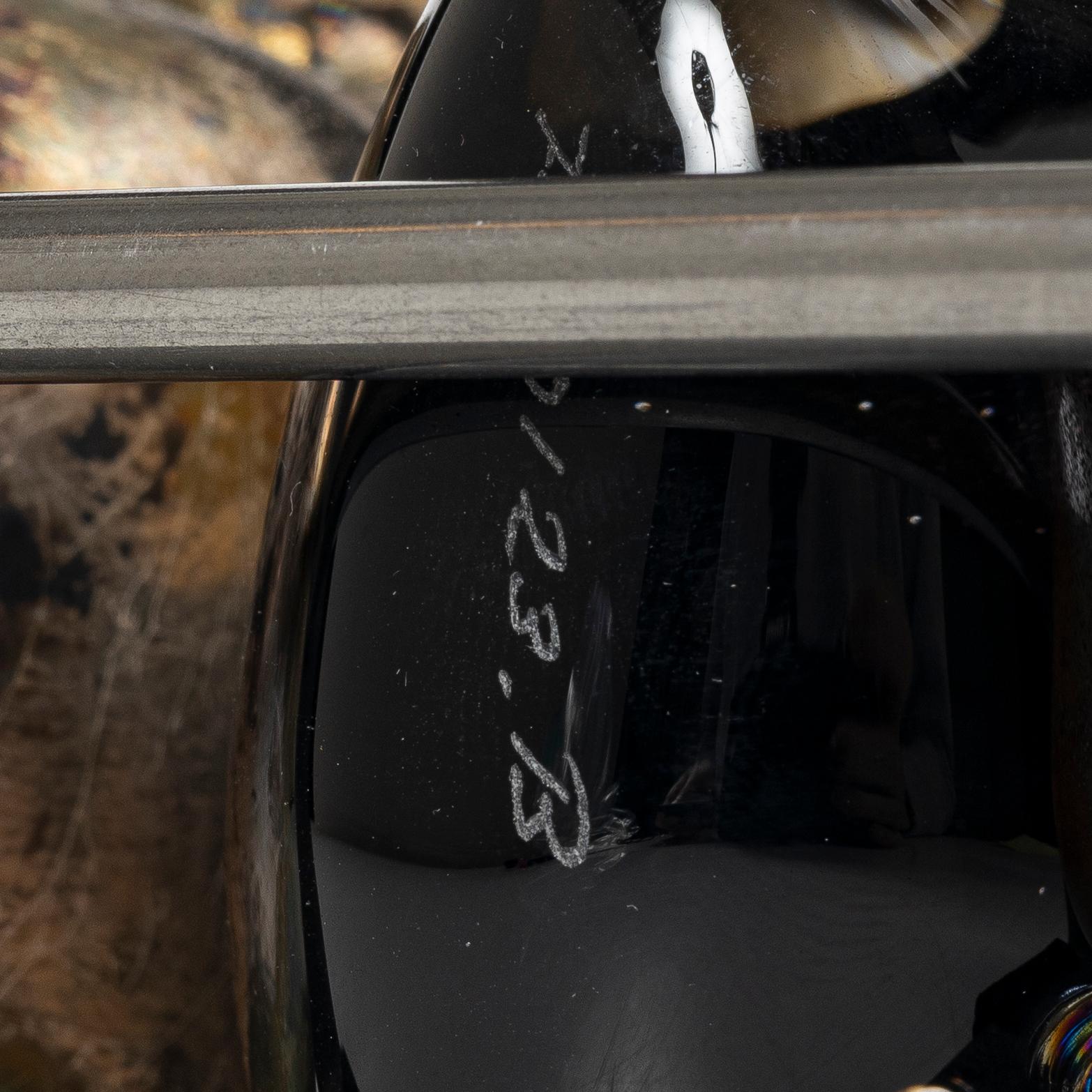 Bertil Vallien, a glass and metal sculpture, "Brains", Kosta Boda, Sweden, limited edition 100, signed.