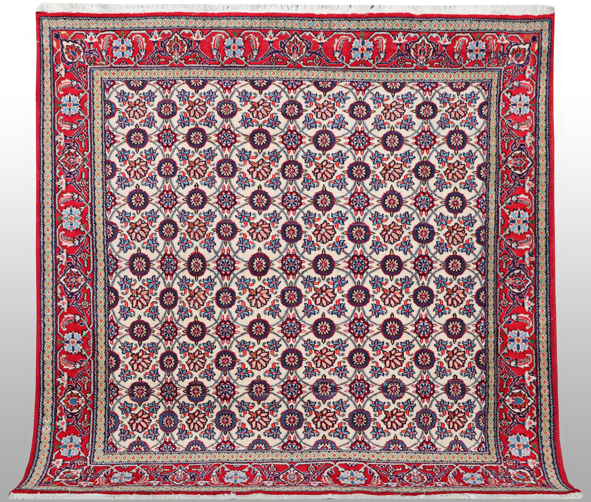A rug, Veramin, ca 200 x 195 cm.