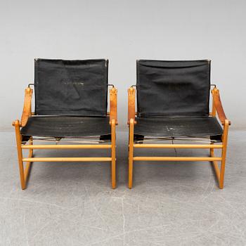 BENGT RUDA, fåtöljer, ett par, "Cikada", IKEA, formgiven 1964.