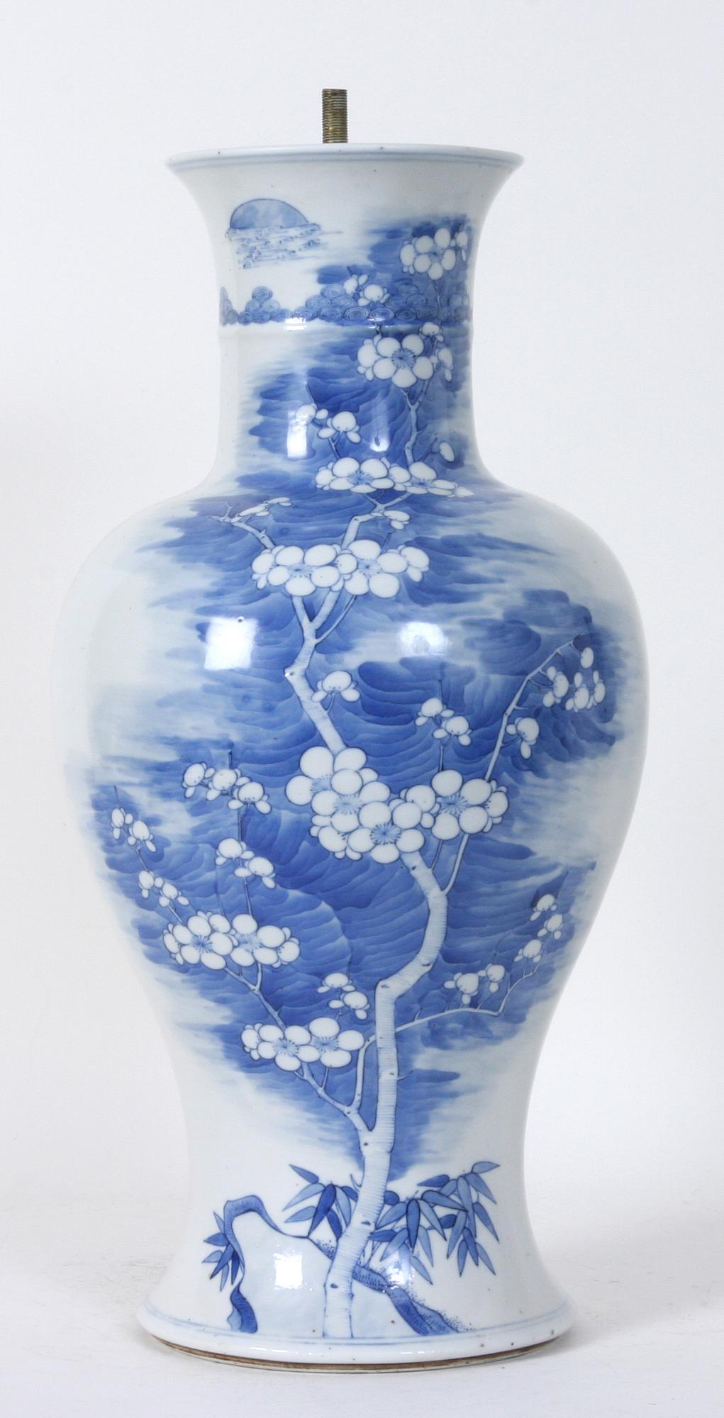 URNA, porslin, Kina, 1800-tal.