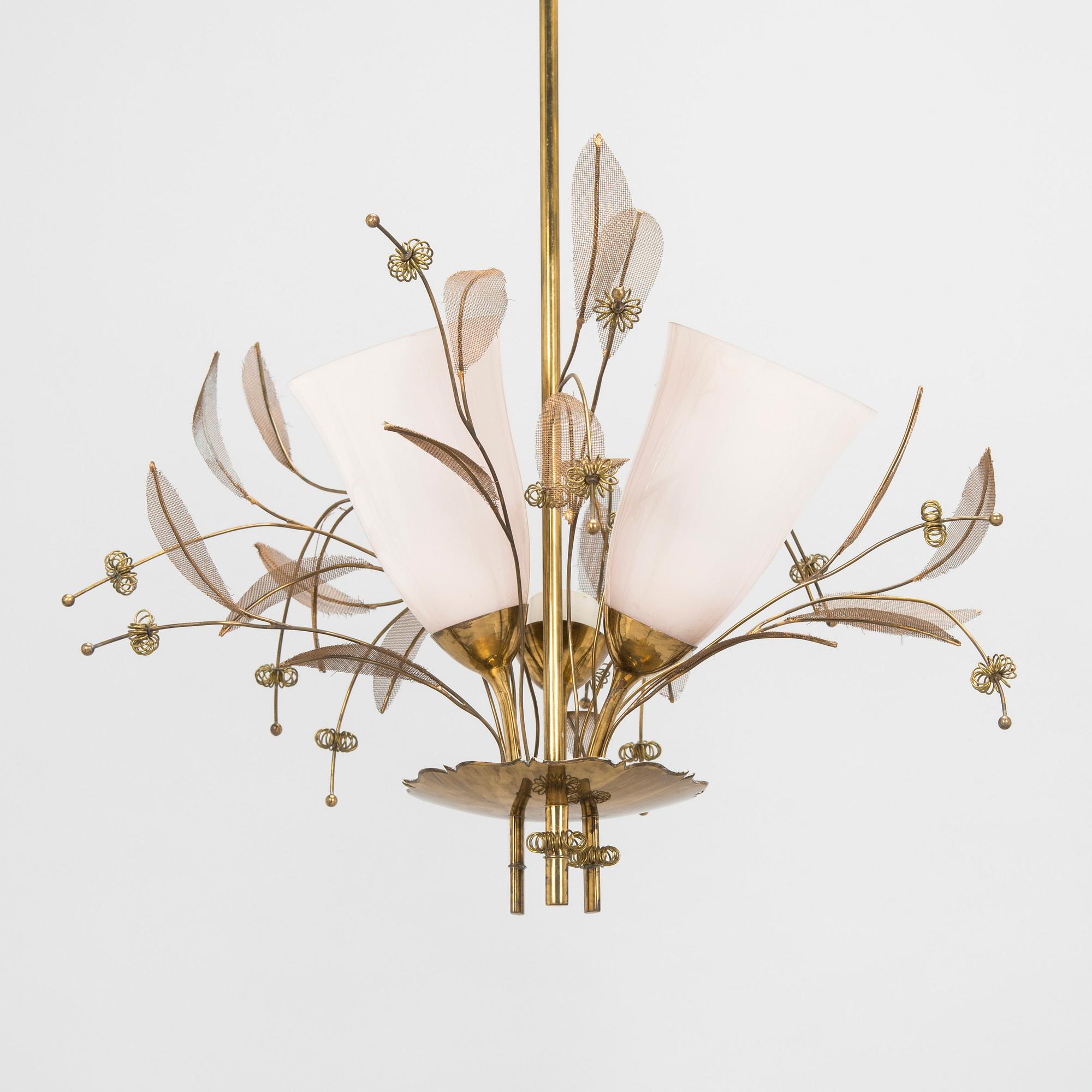 Taklampa, 1900-talets mitt.