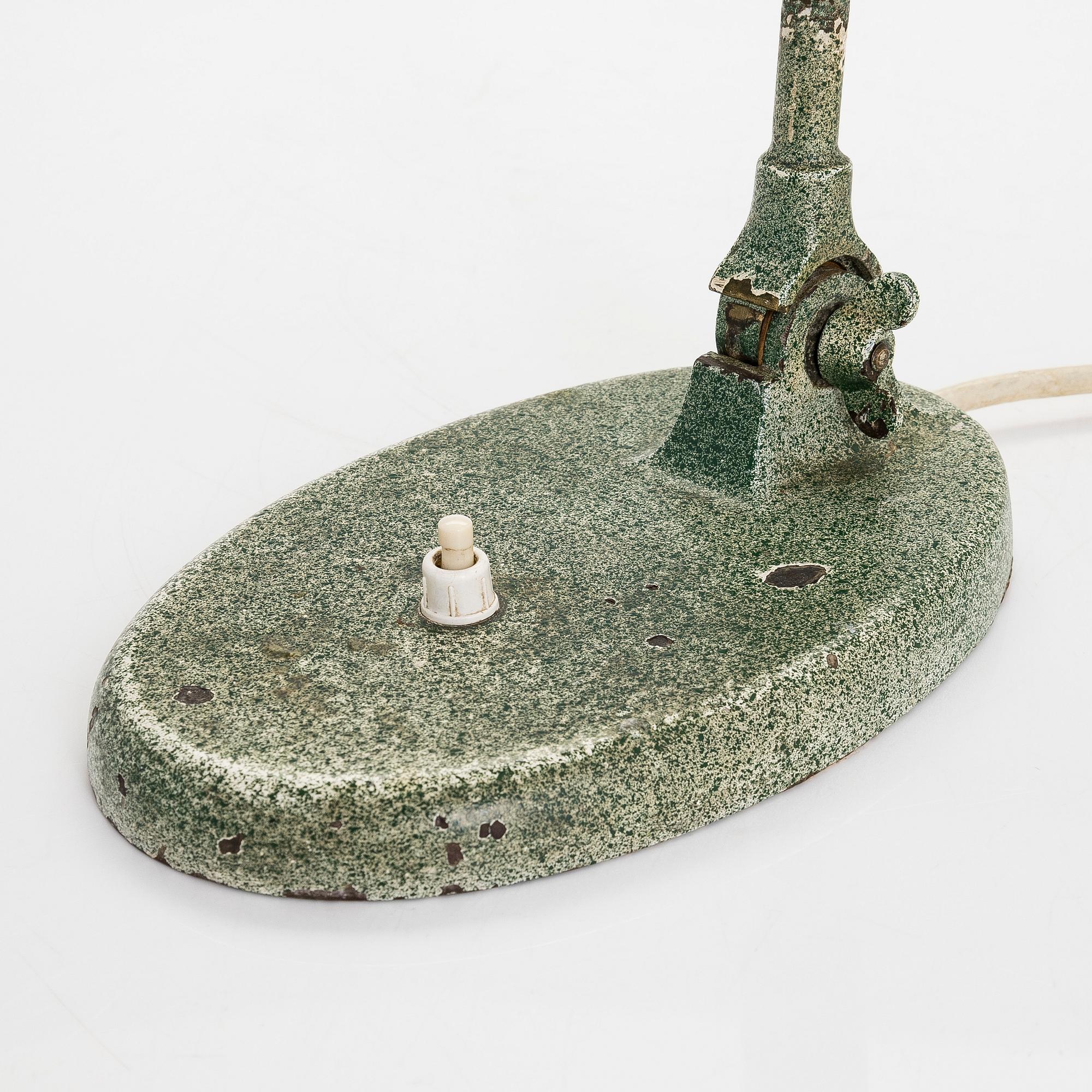 Bordslampa, Liekki Oy, 1930-tal.